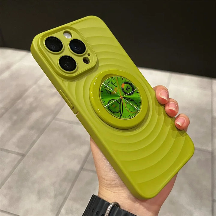 Azura | Clock Water Ripple Magsafe Bracket Phone Case