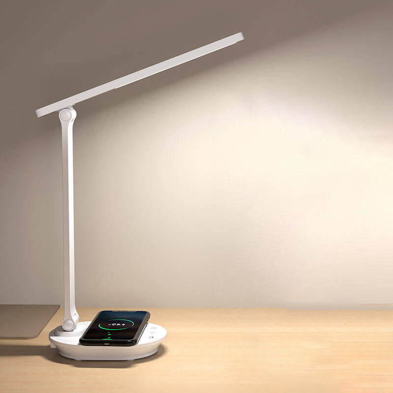 BowLift | Modern double foldable eye care wireless rechargeable LED desk lamp