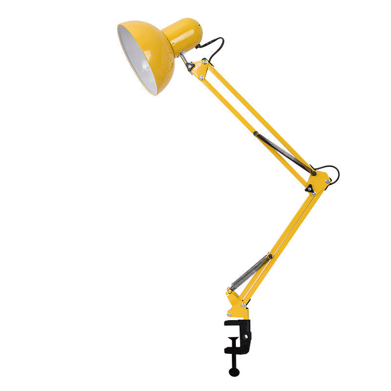 BowLift | Modern minimalist retractable table lamp with long arm and clip made of ABS with 1 light for the bedroom