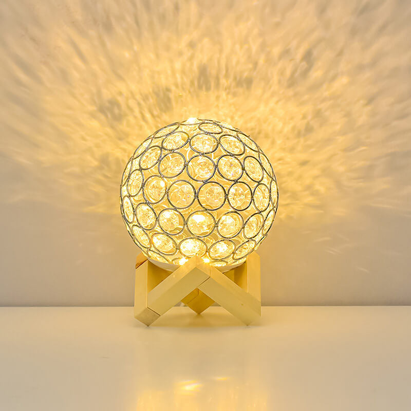 BowLift | Modern Minimalistic Round USB Rechargeable LED Night Light Table Lamp