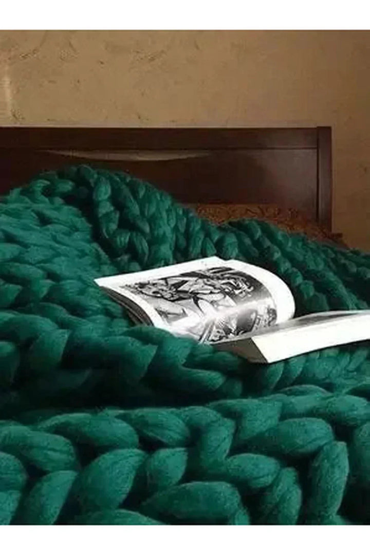 Azura | Cozy Knit Chunky Blanket