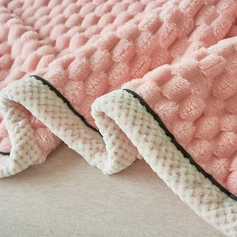 Azura | TurtleVelvet | Autumn Flannel Blanket