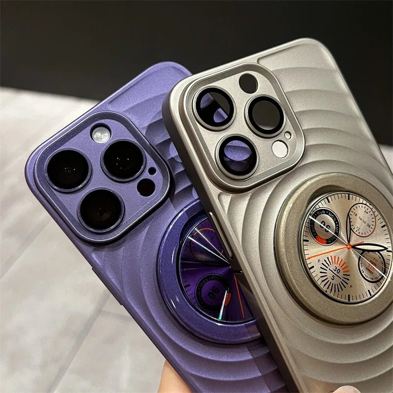 Azura | Clock Water Ripple Magsafe Bracket Phone Case