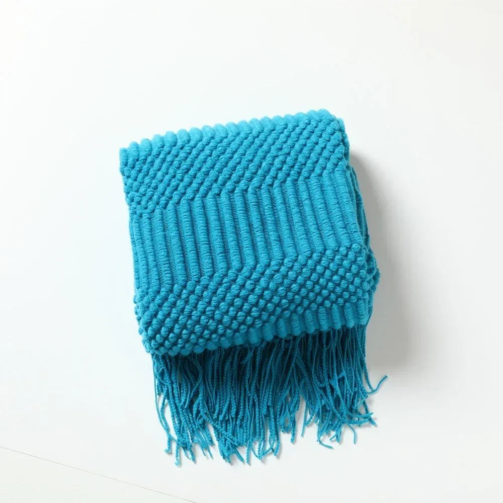Azura | Nordic Style Dick Knitted Blanket