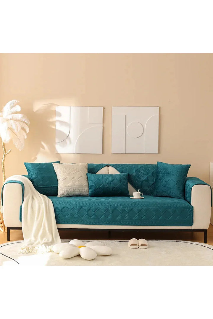 Dutch Velvet Sofa Cover | Bowlift