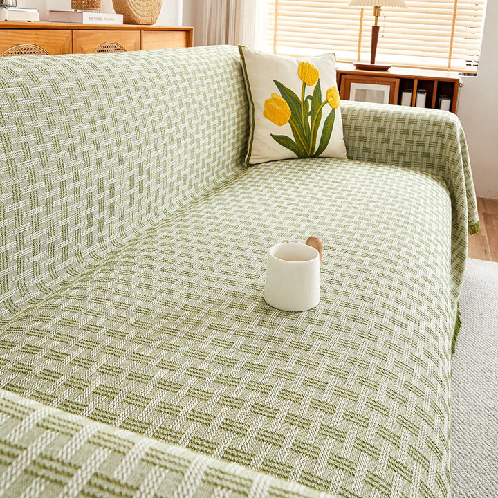 BowLift | DualComfort Reversible Sofa Cover – Stylish, Washable Couch Protector for 3–4 Seater Sofas
