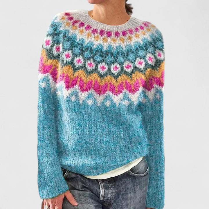 ELISE – NORDIC KNIT SWEATER