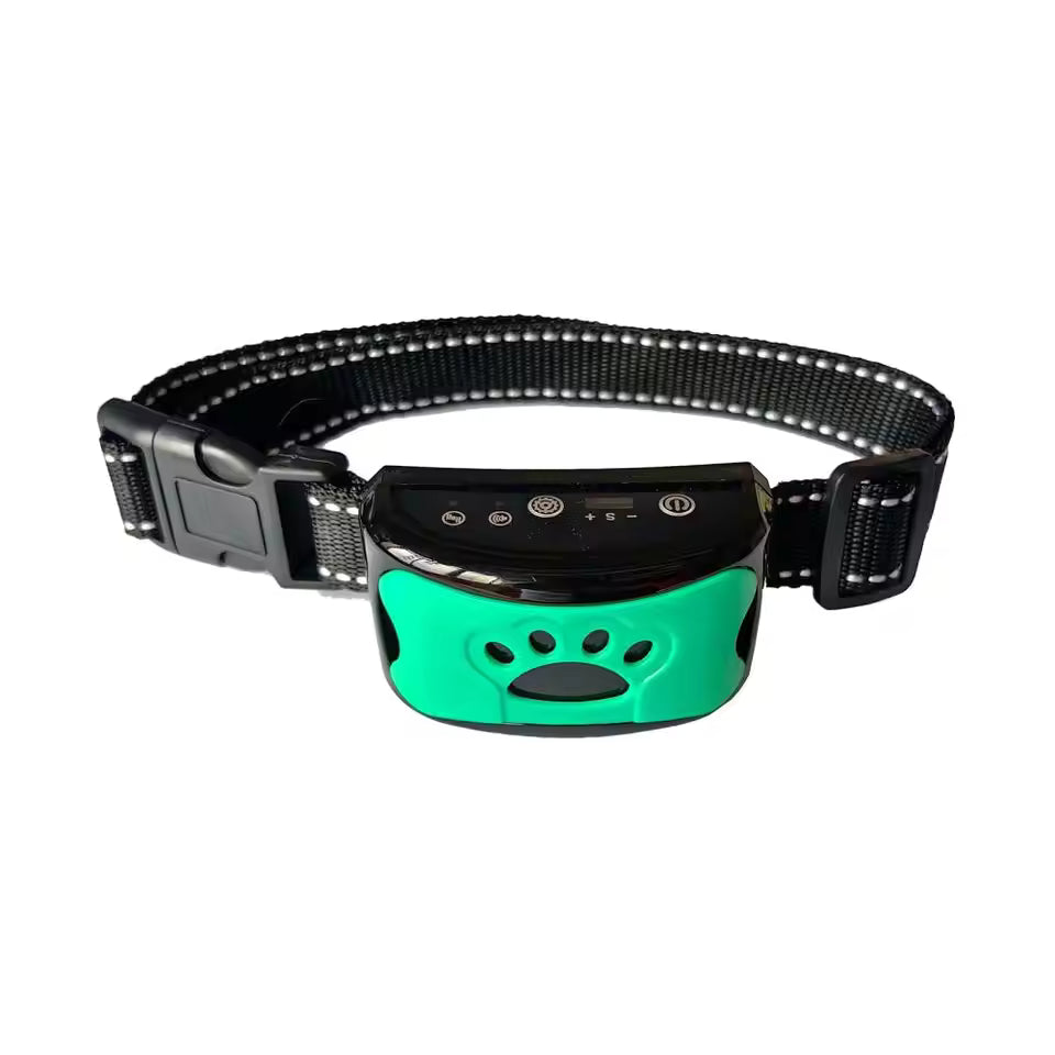 Anti Bell Collar for Dogs waterproof with sound and 7 vibration levels Azura