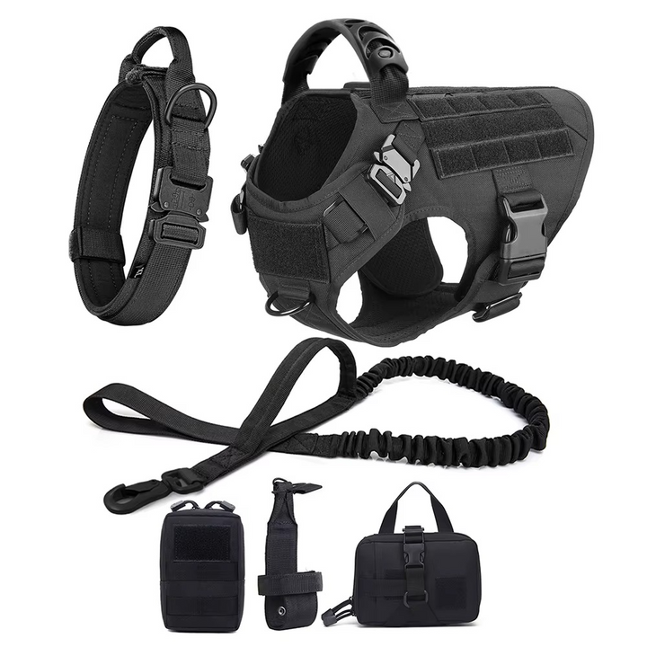 Azura | Tactical Dog Harness and Leash Set for Medium and Large Dogs