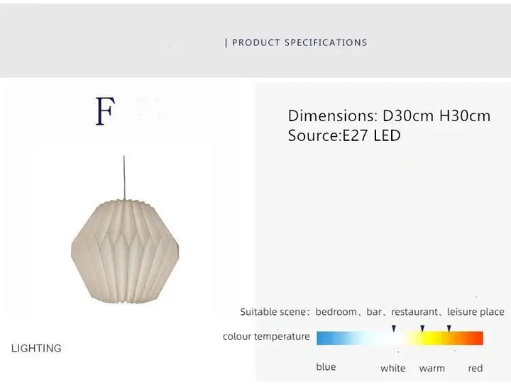 BowLift | Elegant origami-inspired paper lantern