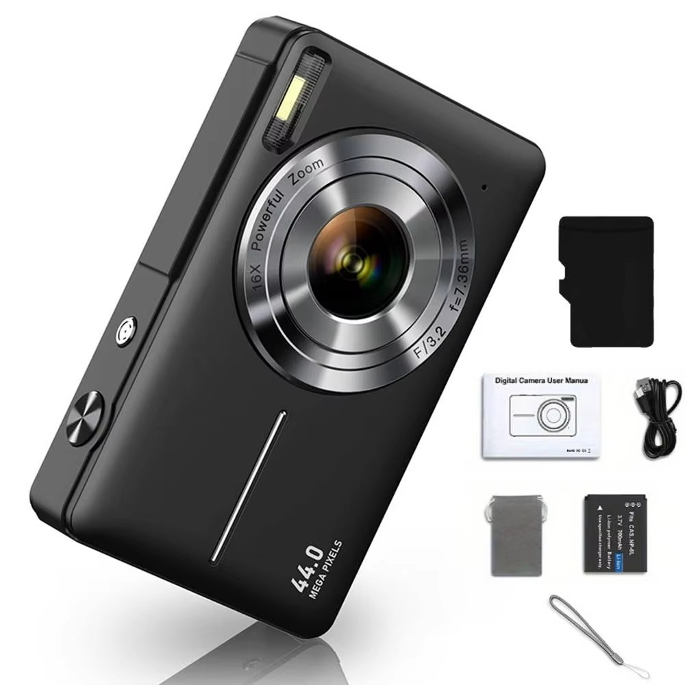Azura | High-Resolution Kids' Digital Camera - 1080P HD, 44MP with 16X Zoom