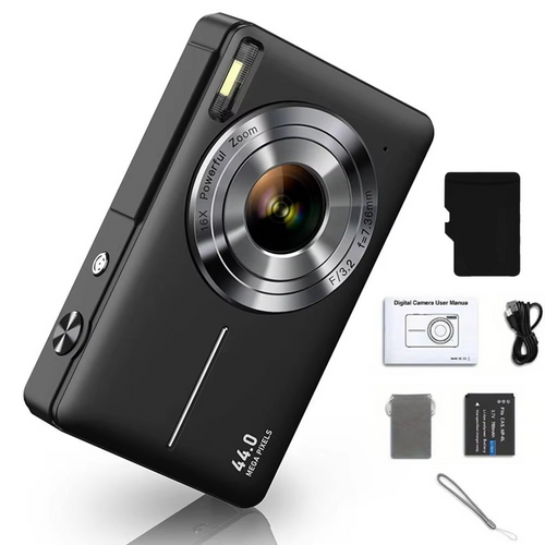 Azura | High-Resolution Kids' Digital Camera - 1080P HD, 44MP with 16X Zoom