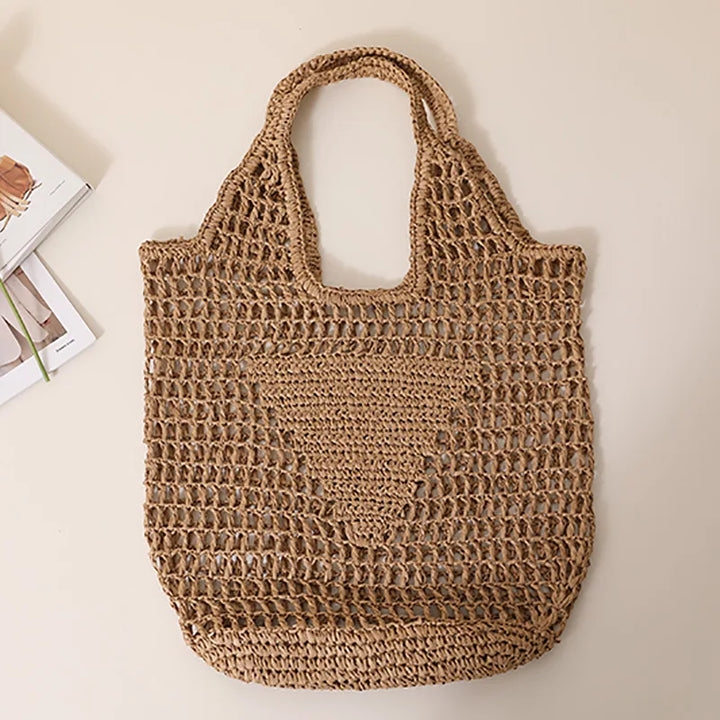 Jemima - Ladies rattan tote bag