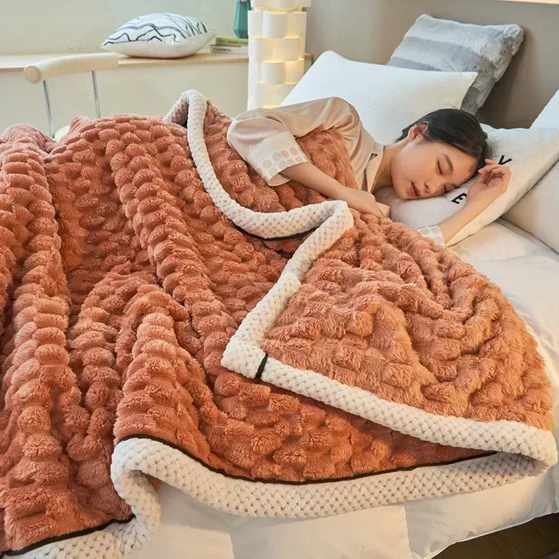 Azura | Autumn Flannel Blanket