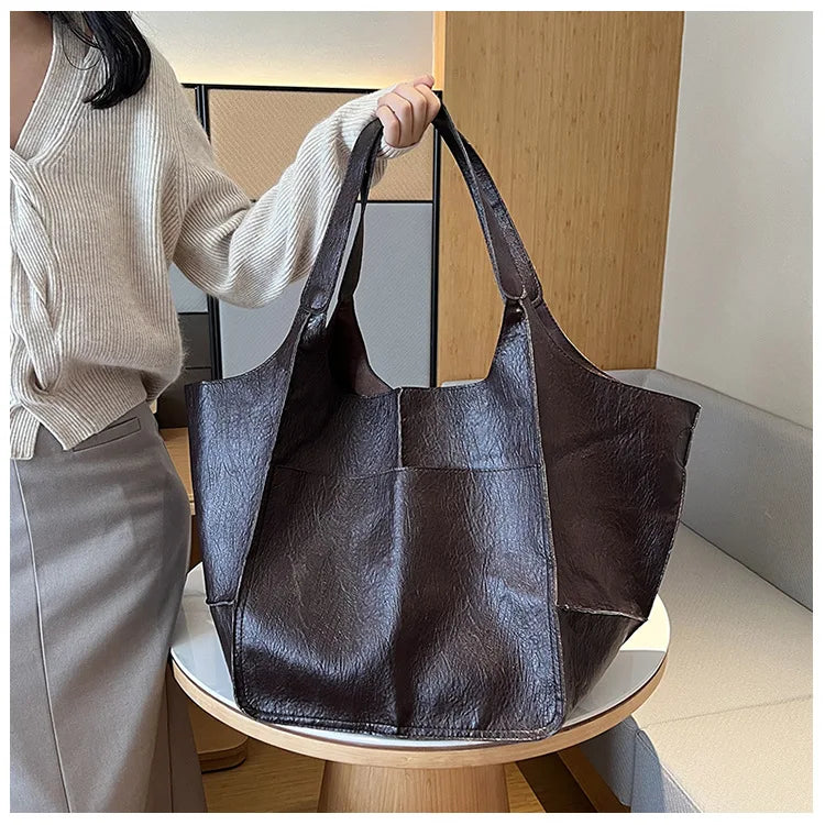 Ruth - Timeless Allure Leather Tote Bag