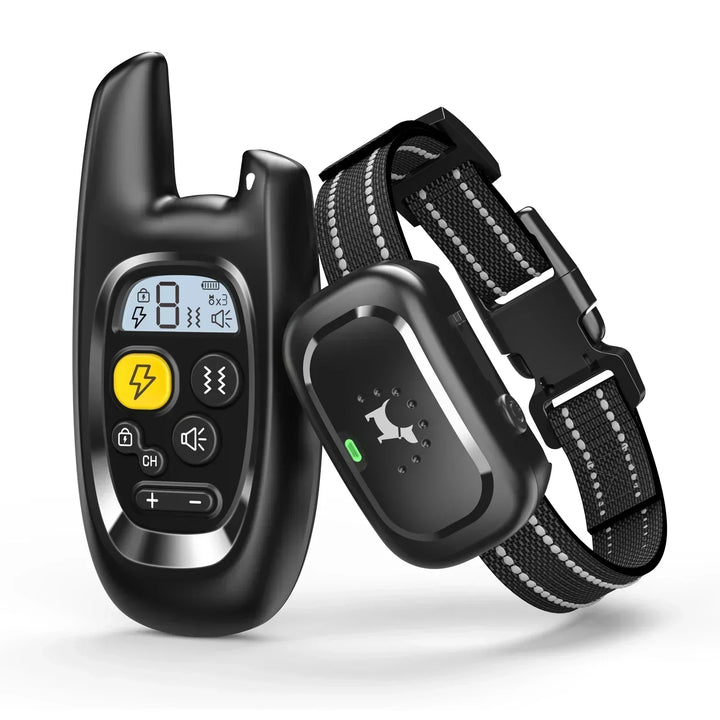 Azura | Dog Training Collar with Remote – Shock Lock, Sound & Vibration Modes, Waterproof, 1600ft Range