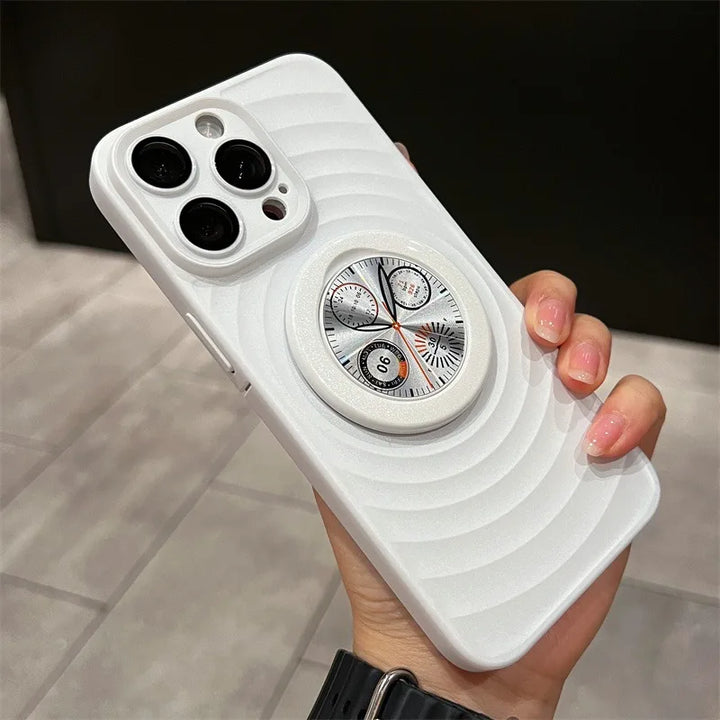 Azura | Clock Water Ripple Magsafe Bracket Phone Case