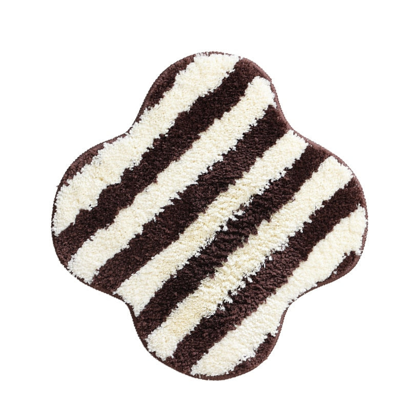 BowLift | Quilted striped chair cushion