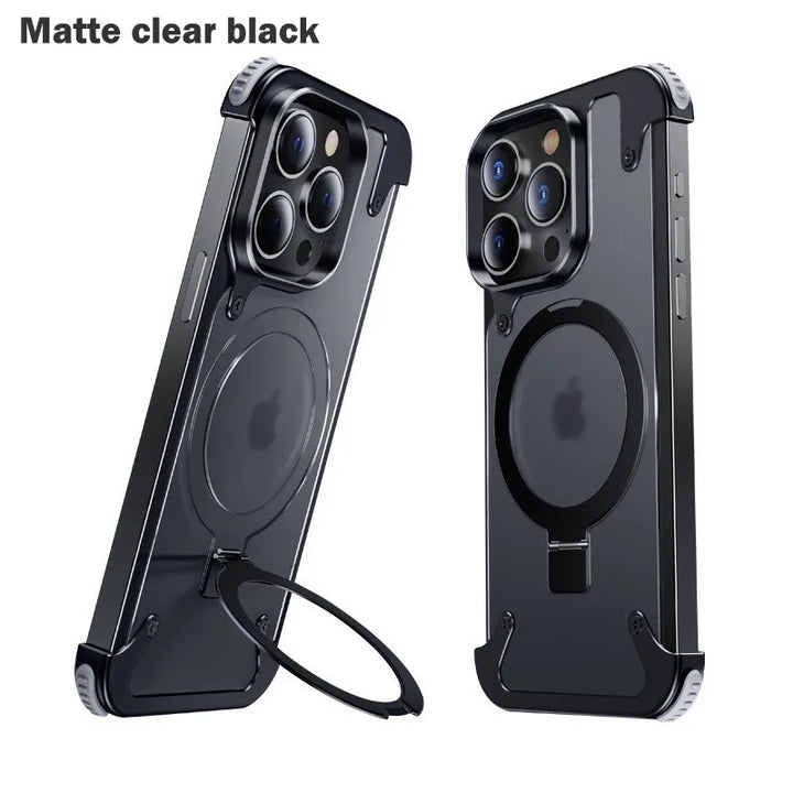 Azura | Magnetic Shockproof Metal Bumper Magsafe iPhone Case