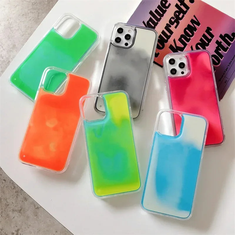 Azura | Luminous Quicksand iPhone Case