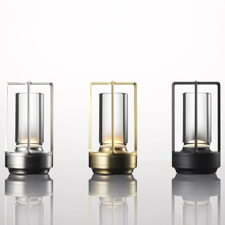 BowLift | Rechargeable Wireless LuxuryGlow Table Lamp - Elegant Wireless Lamp for Any Mood