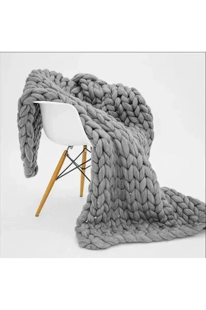 Azura | Cozy Knit Chunky Blanket