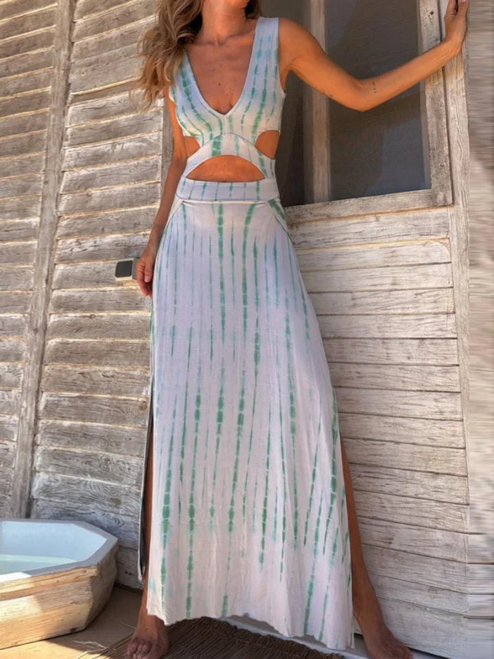 Bianca - Dress With Deep Neckline
