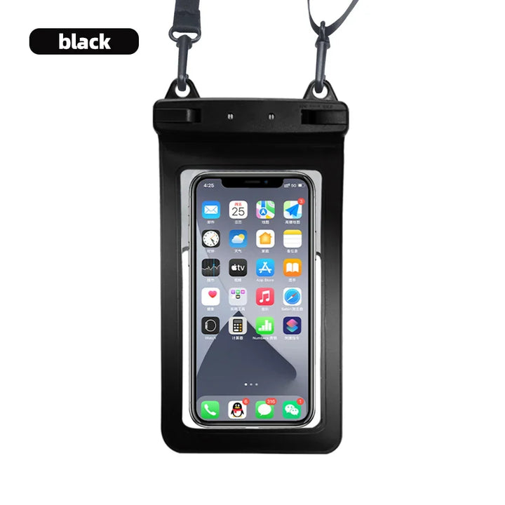Azura | Waterproof Smartphone Case DryVault | Full View Design | Side Accessible | With Carrying Strap