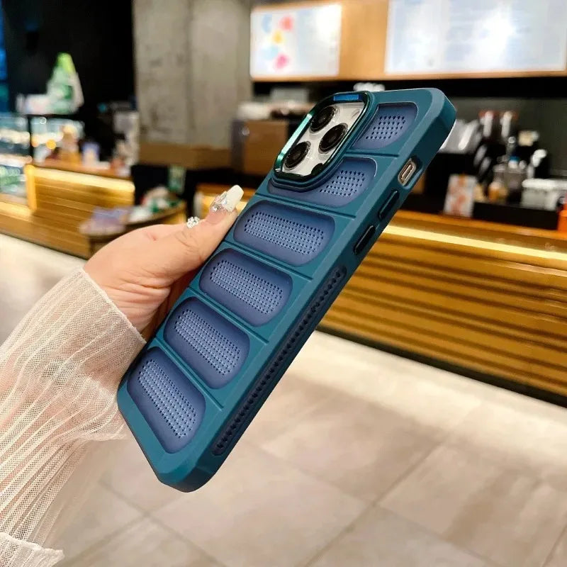 Azura | Heat Dissipation Protective Breathable Mesh Phone Case