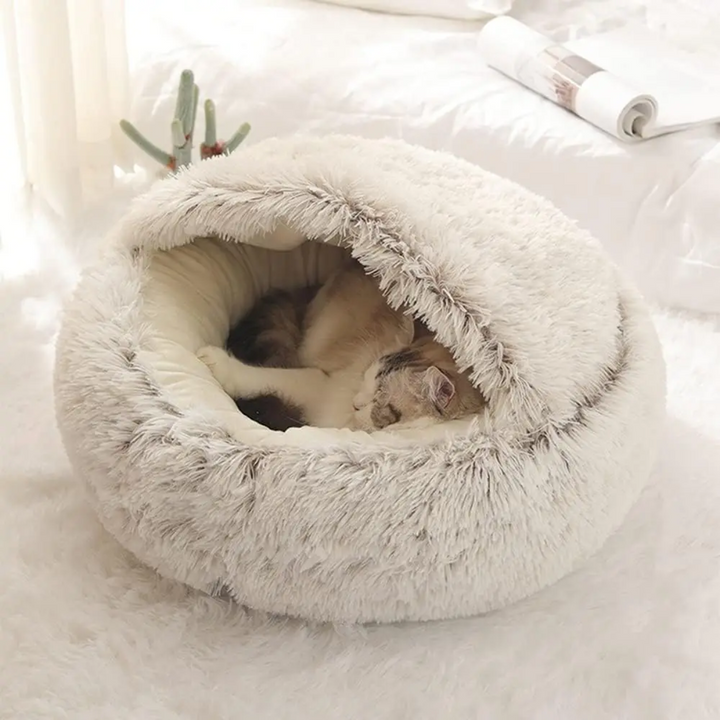 Azura | Cozy Cave Pet Bed | Calming & Comfortable Dog Bed for Deep Relaxation