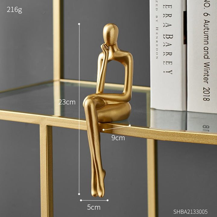 BowLift | Modern Figurines Abstract Home Decor Sculpture