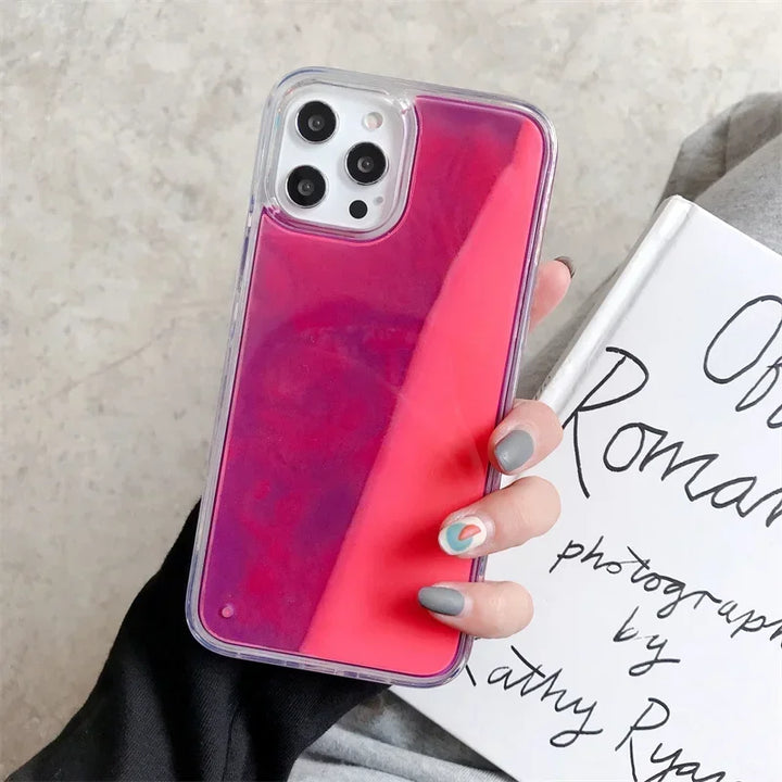 Azura | Luminous Quicksand iPhone Case