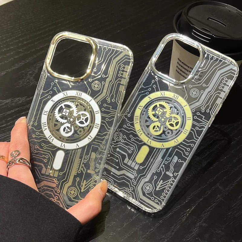 Azura | Machine Clock Magsafe iPhone Case