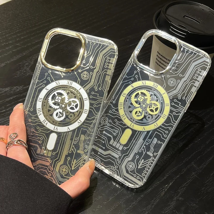 Azura | Machine Clock Magsafe iPhone Case