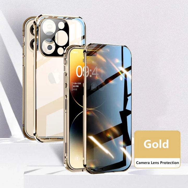 BowLift | Invisible Shield Full Cover Anti-Peep Privacy  Magnetic Phone Case