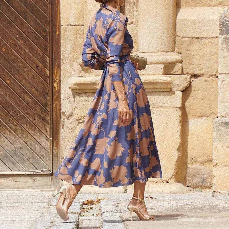 Floriza – Classic Shirt Style Dress