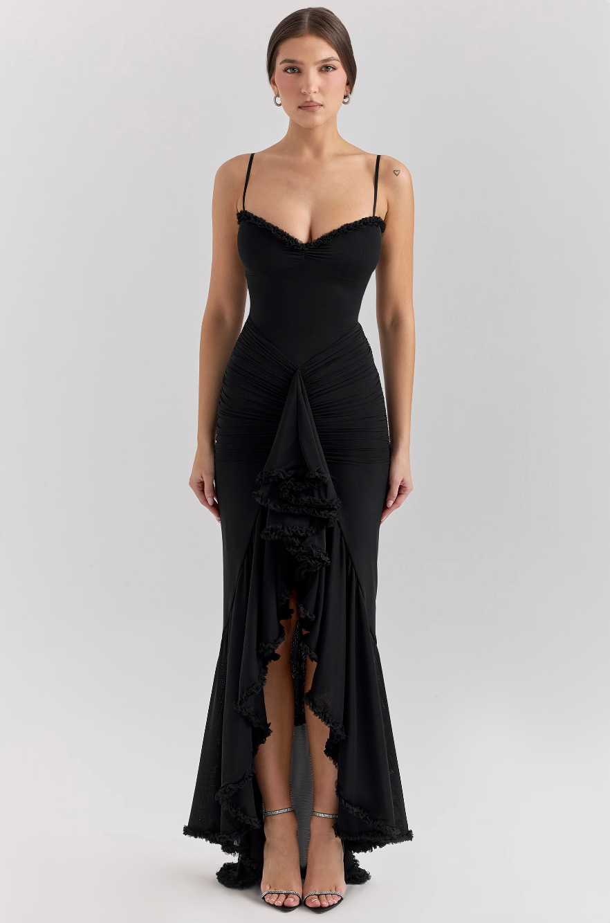 Edith - Charming Ruffled Dress