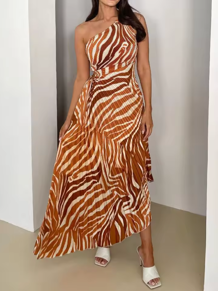 Celeste Dress Vibrant Tropical Evening
