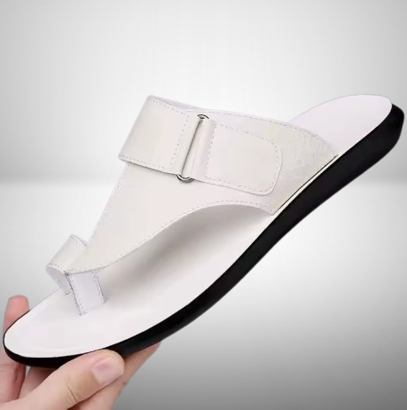 Callen Luxe™ | Bare Leather Sandals