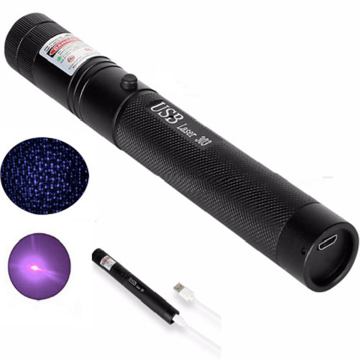 Azura | Zelara-Power Laser Pointer 303 - Rechargeable visible USB laser pointer with high power