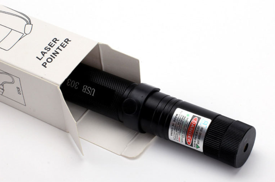 Azura | Zelara-Power Laser Pointer 303 - Rechargeable visible USB laser pointer with high power
