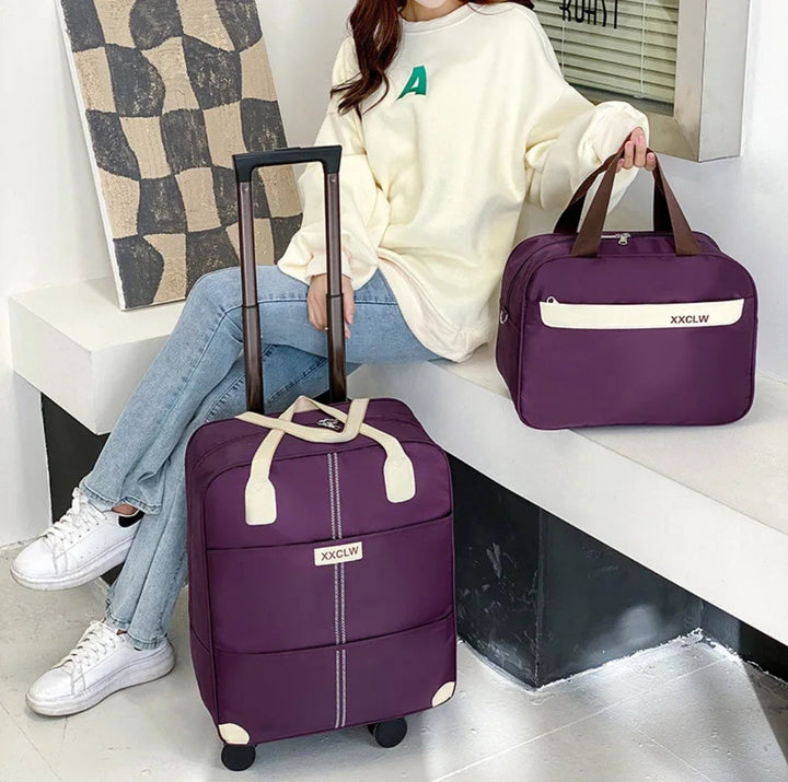 Azura | 2 in 1 Travel Bags Trolley Bags Hand Luggage Bags