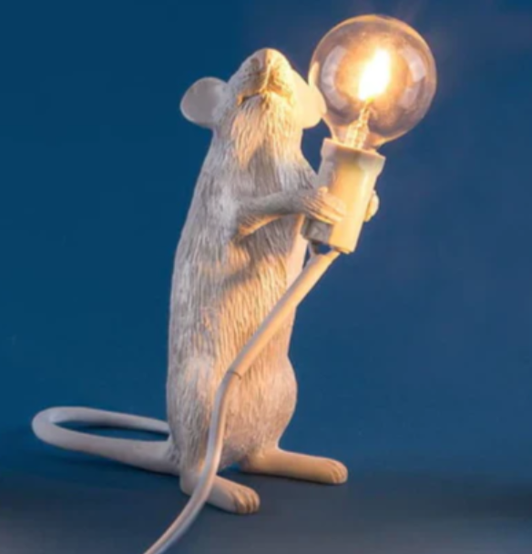 BowLift | Unique Mouse Table Lamp
