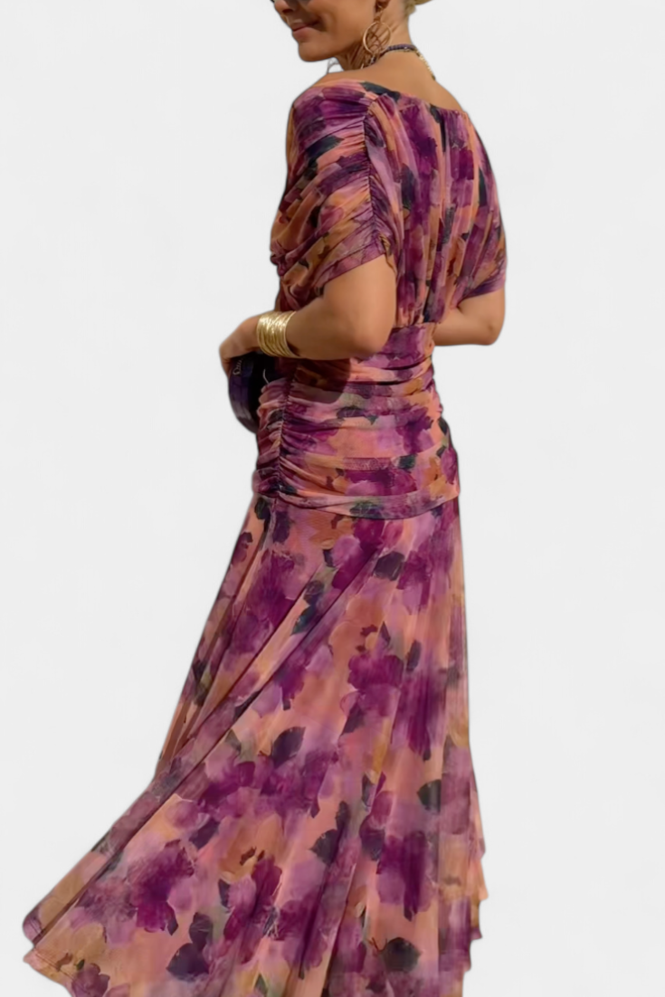 FIONA – ELEGANT OFF-SHOULDER EVENING DRESS