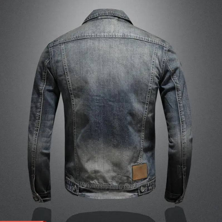 Prumo ™ | Classic Zip-Up Denim Jacket
