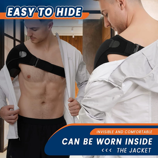 Azura | Shoulder support, compression sleeve, alleviates pain, dislocations and injuries