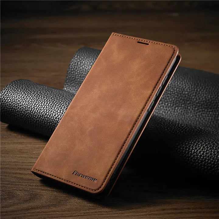 Azura | Magnetic Leather iPhone Case – Stylish Protection with Quality