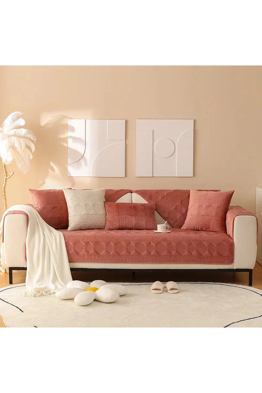 Dutch Velvet Sofa Cover | Bowlift