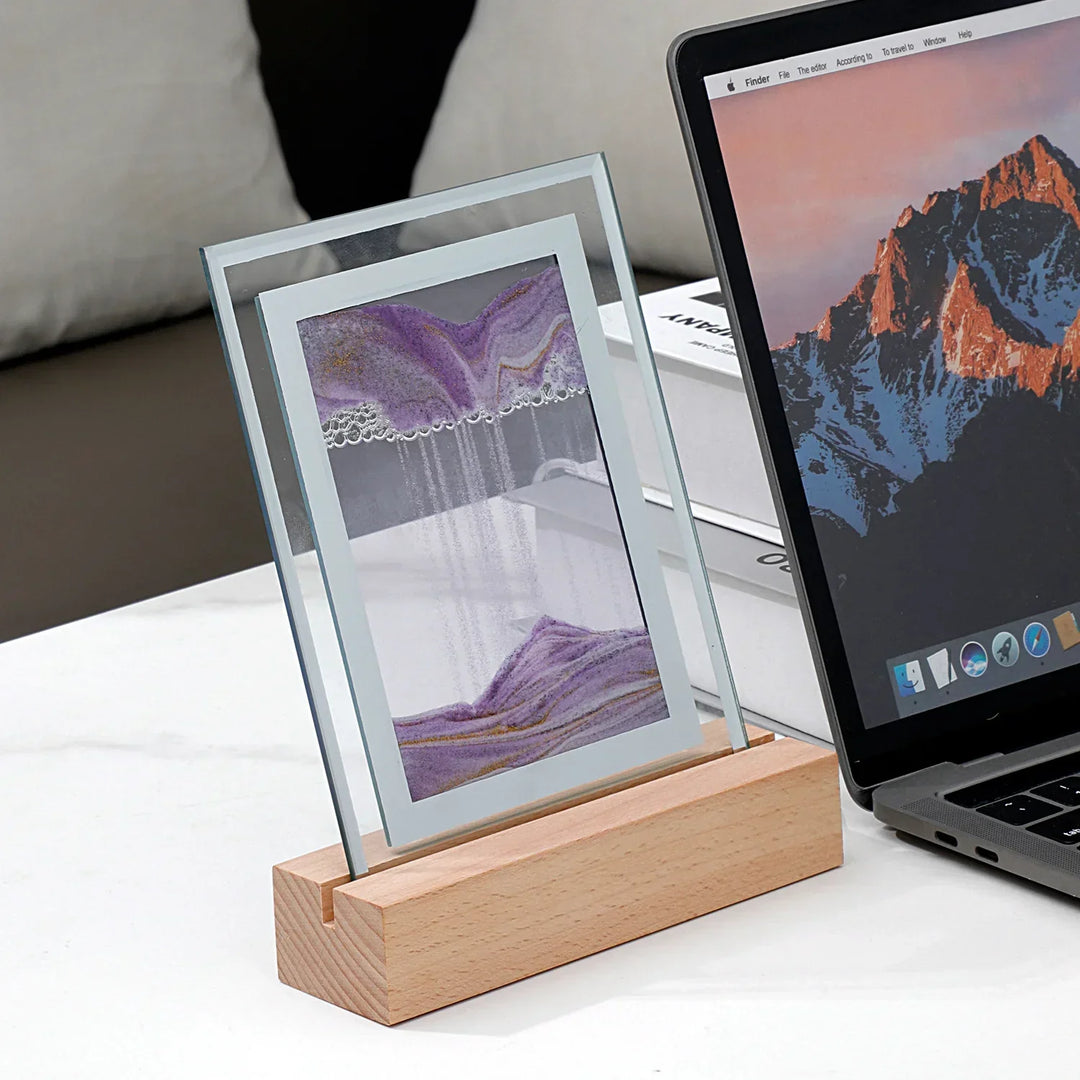BowLift | Sand Art LED Quicksand Artistic Table Lamp
