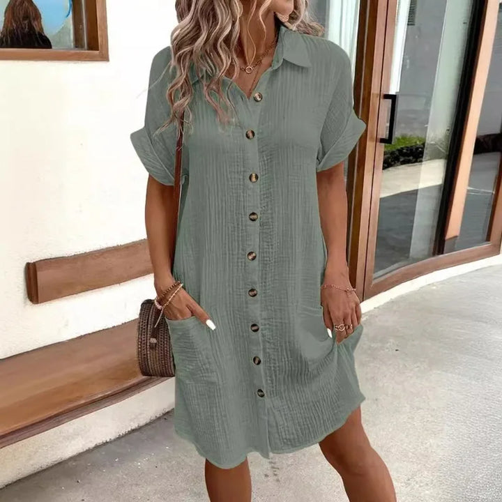 Elodie   | Elegant Shirt Dress